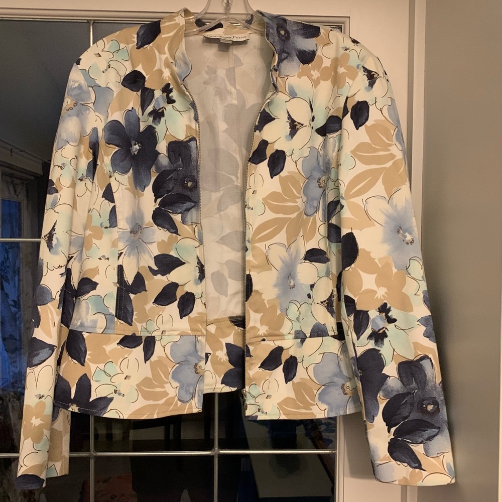 🌿 Conrad C Floral Jacket Sz 14